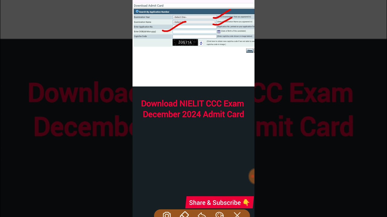 Download NIELIT CCC Exam December 2024 Admit Card || Call Letter || Hall Ticket
