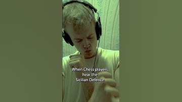 When Chess players listen to music.