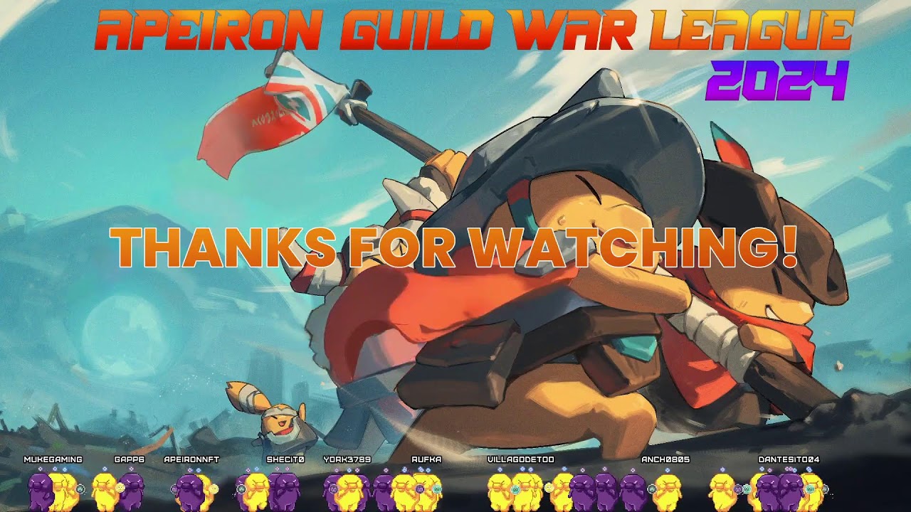 Apeiron Guild Wars 2024 LEAGUE (SEA Region) Day 9