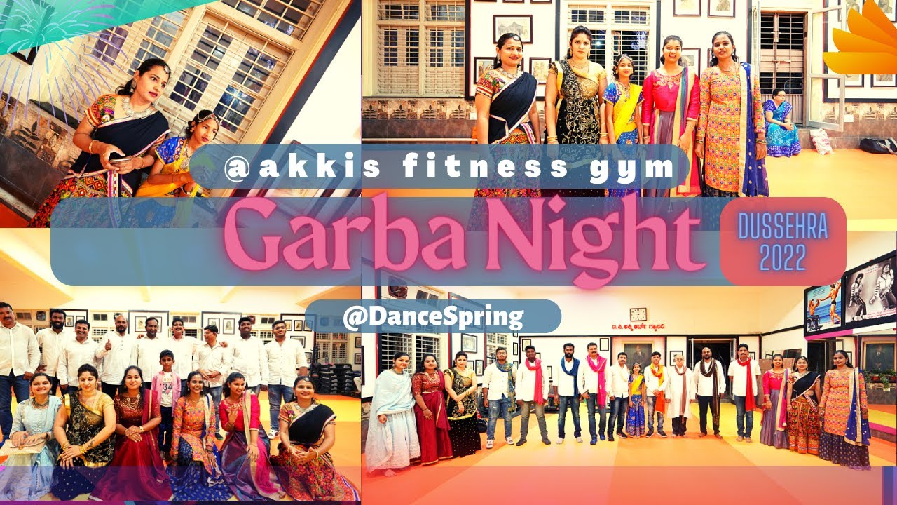 Garba Night | Dandiya @ Akki's Body Sculpture | #trending #dance #dandiya #garba #sony