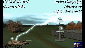 C&C: Red Alert: Counterstrike (1997) - Soviet Mission #6 - Top O