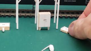 Scratch building the lubricant unloading platform - Part 1
