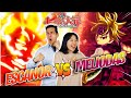 JAPONESA REACCIONA a ESCANOR VS MELIODAS 🤜💥🤛 EN ESPAÑOL LATINO *NANATSU NO TAIZAI* | OTAKU STYLE 😎