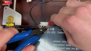 Soldering my 3D Printer Heated Bed Wires | Anet a8
