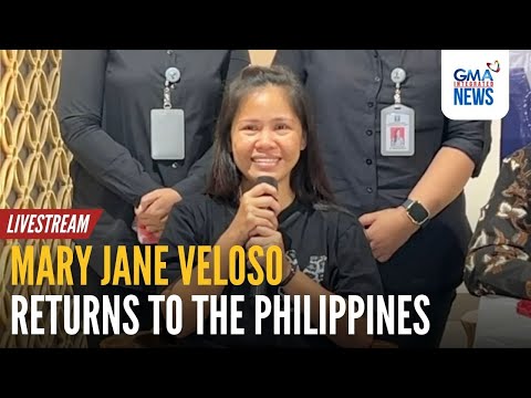 LIVE: Mary Jane Veloso Returns to the Philippines 