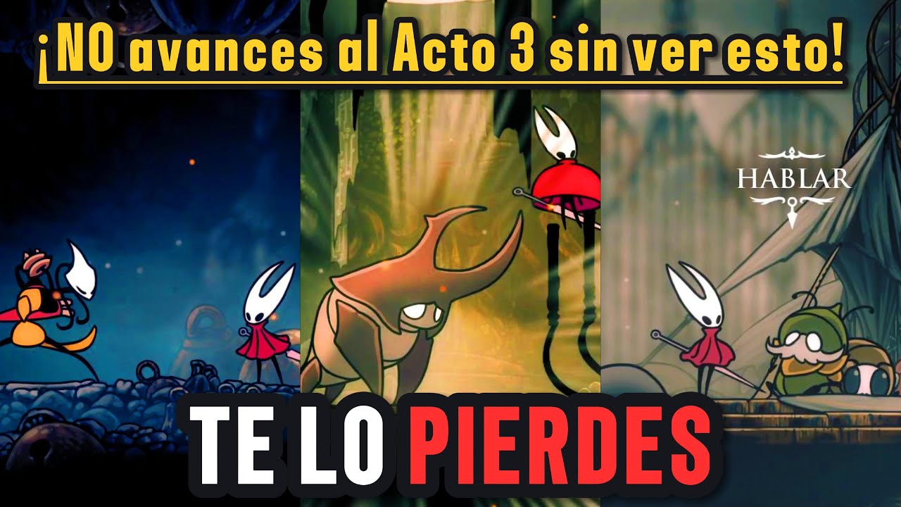 🔥TODO el Contenido PERDIBLE en SILKSONG - ACTO 2 Y 3 💯