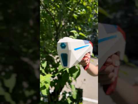 Іграшковий водний автомат на акумуляторі Автоматичний набір води Water gun 42 см Білий, видео 1