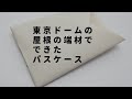 東京ドームの屋根でできた！？パスケース