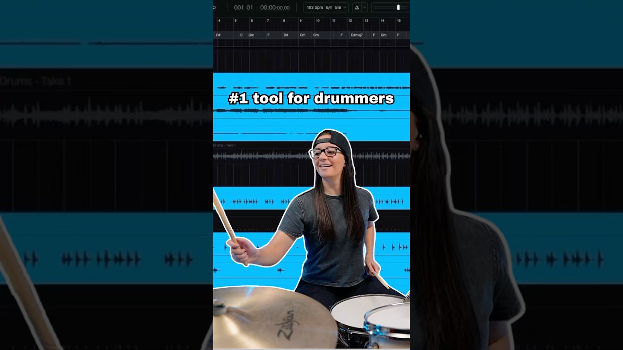 How I Create Songs! #drummer #moisesstudio #moisesapp