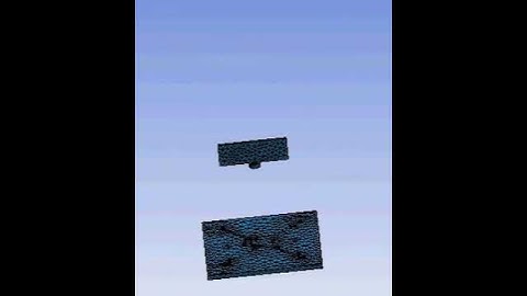 Drop weight impact test -ansys