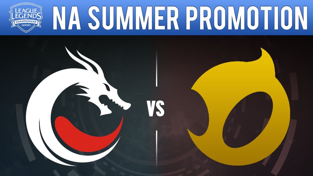 Team Dragon Knights vs Dignitas - NA LCS Summer 2016 Promotion Game 2