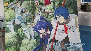 Enhance your space's aesthetic with anime-style wall scrolls.