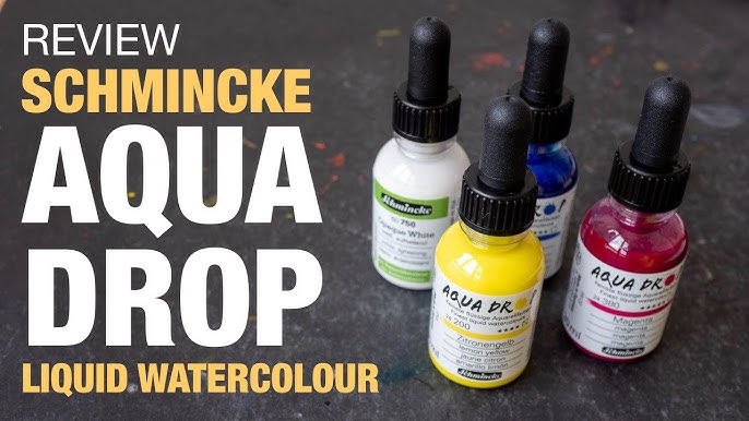 5 PACK ACUARELA LÍQUIDA SCHMINCKE - Aquadrop