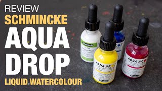 Review: Schmincke Aqua Drop liquid watercolour