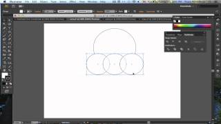 Combining shapes using the Pathfinder tool