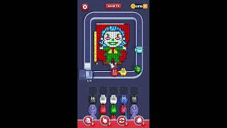 Pixel Flow! Level 71-75 Gameplay | Funny Games