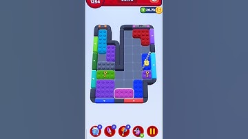 Color Block Jam level 1254 #colorblockjam #walkthrough #games