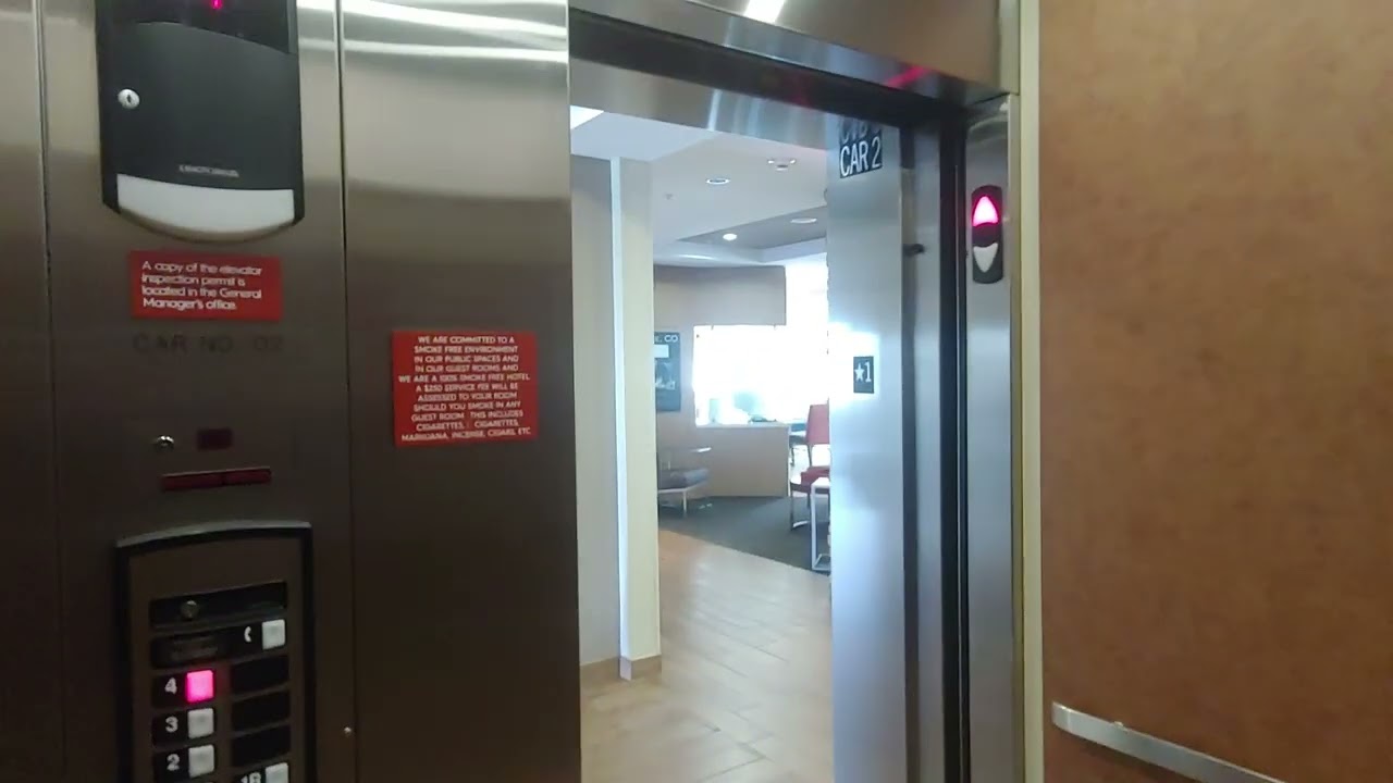 Elevators at the Candlewood Suites in Lone Tree, CO