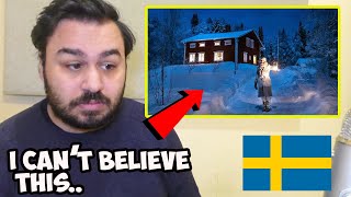 British Reaction To Living with the Dark Winters in Sweden | Midnight sun & Polar night