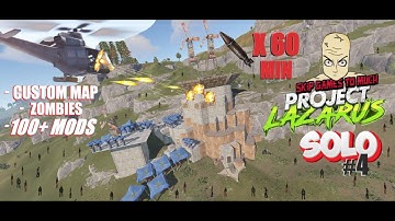 PROJECT LAZARUS-MOST MODDED SERVER IN RUST ( A FULL WEEK SOLO ) #4