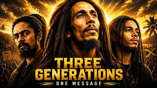 THREE GENERATIONS, ONE MESSAGE | Bob Marley x Damian Marley x Skip Marley (AI Music Video)