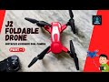 J2 Foldable Drone Unboxing | Obstacles Avoidance dual camera drone #drone