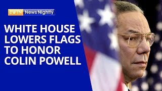 White House Lowers Flags to Half-Staff, Honors Four-Star General Colin Powell | EWTN News Nightly
