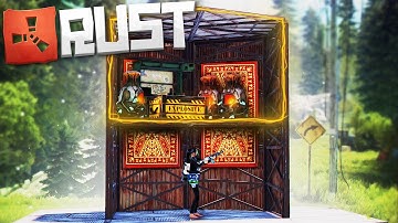 ОН СПАЛИЛ СВОЮ ЛУТОВУЮ С КУЧЕЙ РЕСУРСОВ ИЗ-ЗА КОВРА! (РАСТ РЕЙД | RUST RAID)