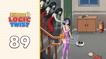 Brain Puzzle 2: Logic Twist Level 89 Stairway Loop