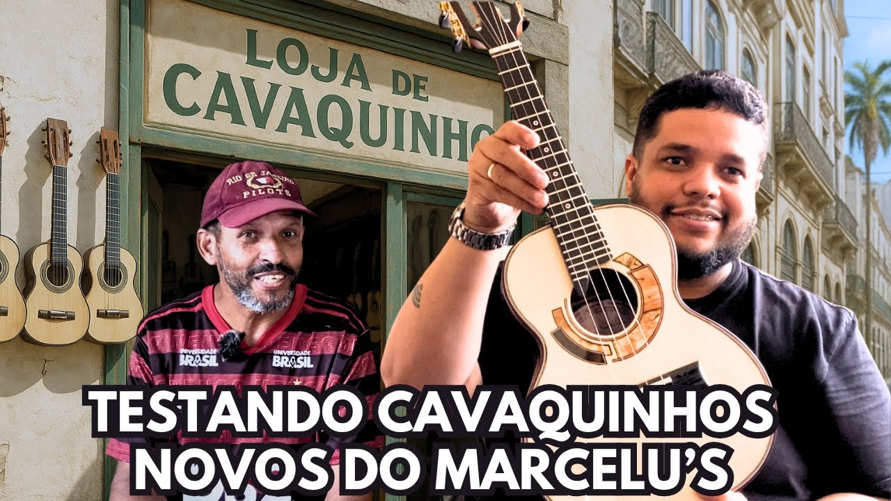 QUAL E O MELHOR CAVAQUINHO ?! I CAVAQUINHO DE LUTHIER I MARCELU'S LUTHIER