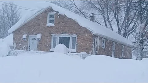 Live Buffalo NY  Snow Plowing