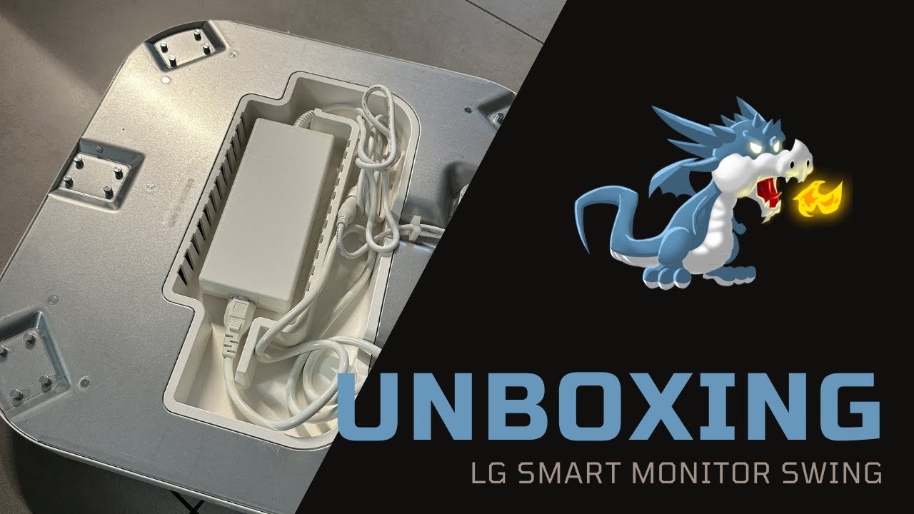 LG Smart Monitor Swing : Un écran à rouler partout !