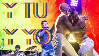 ORUS - Y TÚ Y YO - Feria de las flores - Ball de las flores - electro rock- romantic gay performance