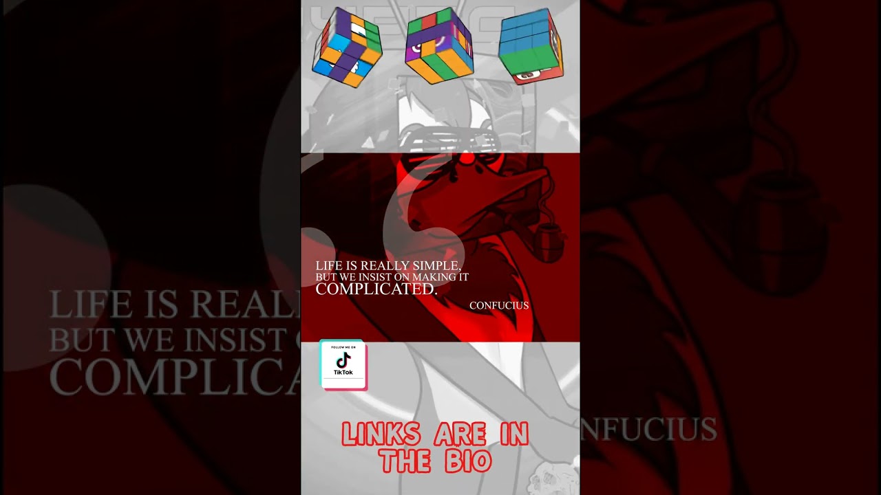 Life is pretty simple but we insist on making it COMPLICATED. 