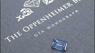 The Oppenheimer Blue Diamond Fancy Vivid Blue | Most Expensive Blue Diamond