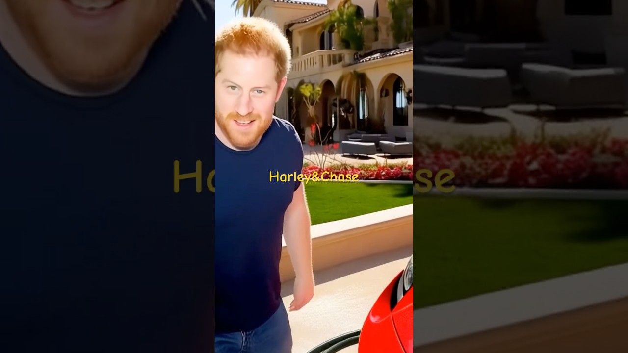 Prince Harry Washing 