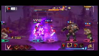 SFD STREET FIGHTER DUEL - 21-30 - one of the most disgusting fights