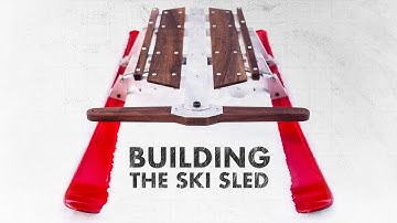 I Made a New Ski Sled