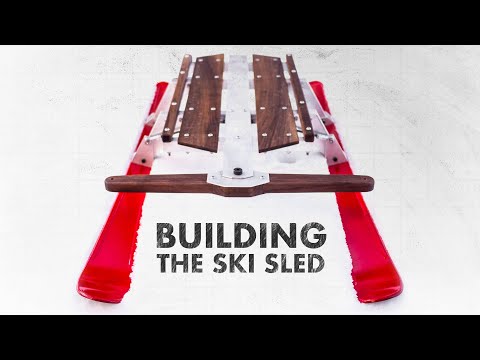 Video: How To Make A Sled From Skis