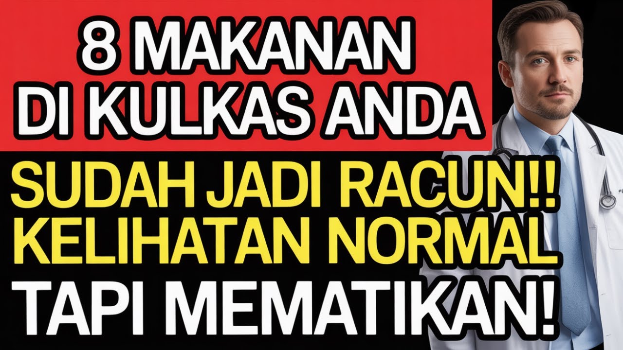 DOKTER BONGKAR‼️ 8 Makanan Ini Jadi RACUN di Kulkas ‼️Tips Kesehatan Lansia dari Dokter