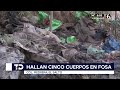 Madres buscadoras encuentran 5 cuerpos en fosa de El Salto