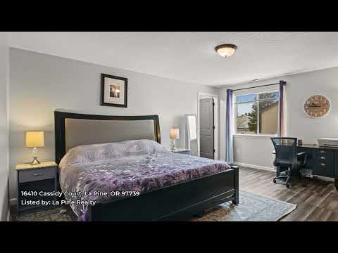 16410 Cassidy Court, La Pine, OR home video tour