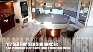 2002 Sea Ray 340 Sundancer