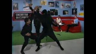 TV Guaiba Canal 02 RS - Encontro do Esporte -  Arte Ninja - Ninjitsu -