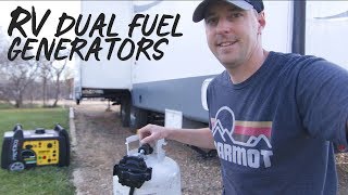 RV Propane Generators Are They Worth It? Dual Fuel Generators.