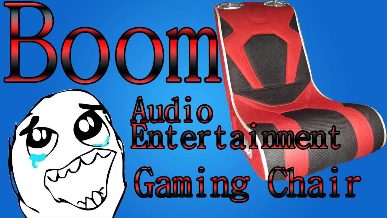 NEW Boom Audio Entertainment Gaming Chair!!! YouTube