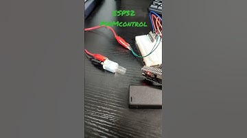 ESP32devkitCによるモーターのPWM制御、TA7291P使用 #diy