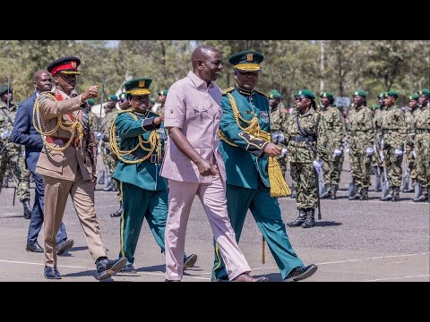 LIVE PRESIDENT RUTO PRESIDES OVER NYS RECRUITS PASSING OUT PARADE IN GILGIL 