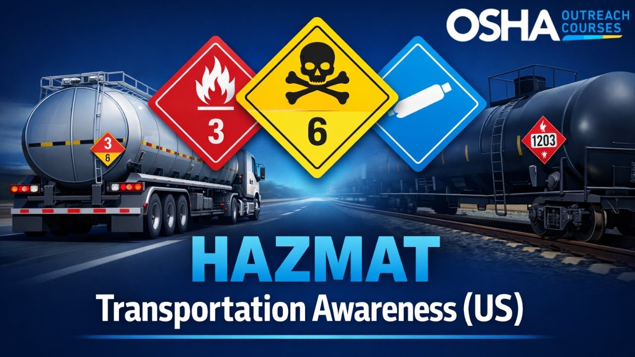 HAZMAT Transportation Awareness Training (US) | Prevent Accidents | OSHA Outreach Courses