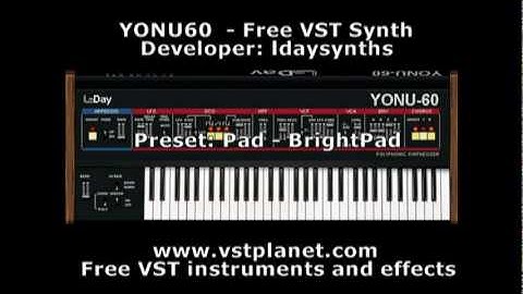 YONU60 - Free VST Synth - vstplanet.com